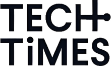 tech times logo against blank background