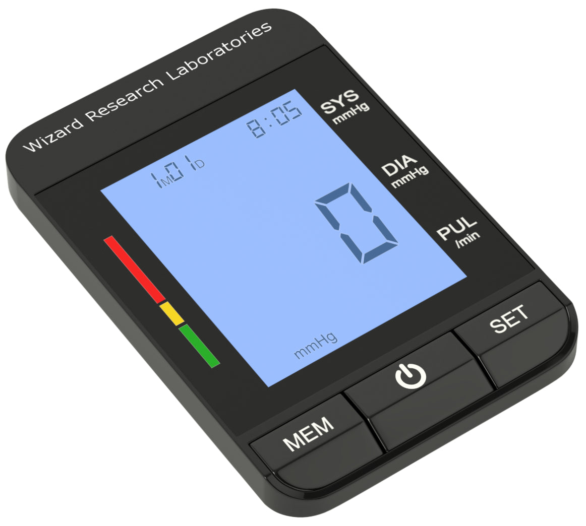 Digital Blood Pressure Monitor | Pressure Monitor | Wizard Research.com